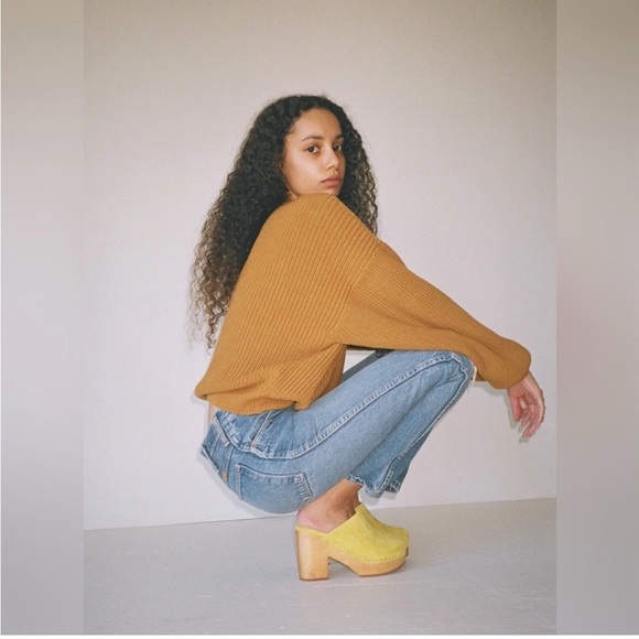 Charlotte Stone Sunny Yellow Clogs - Picture 4 of 6